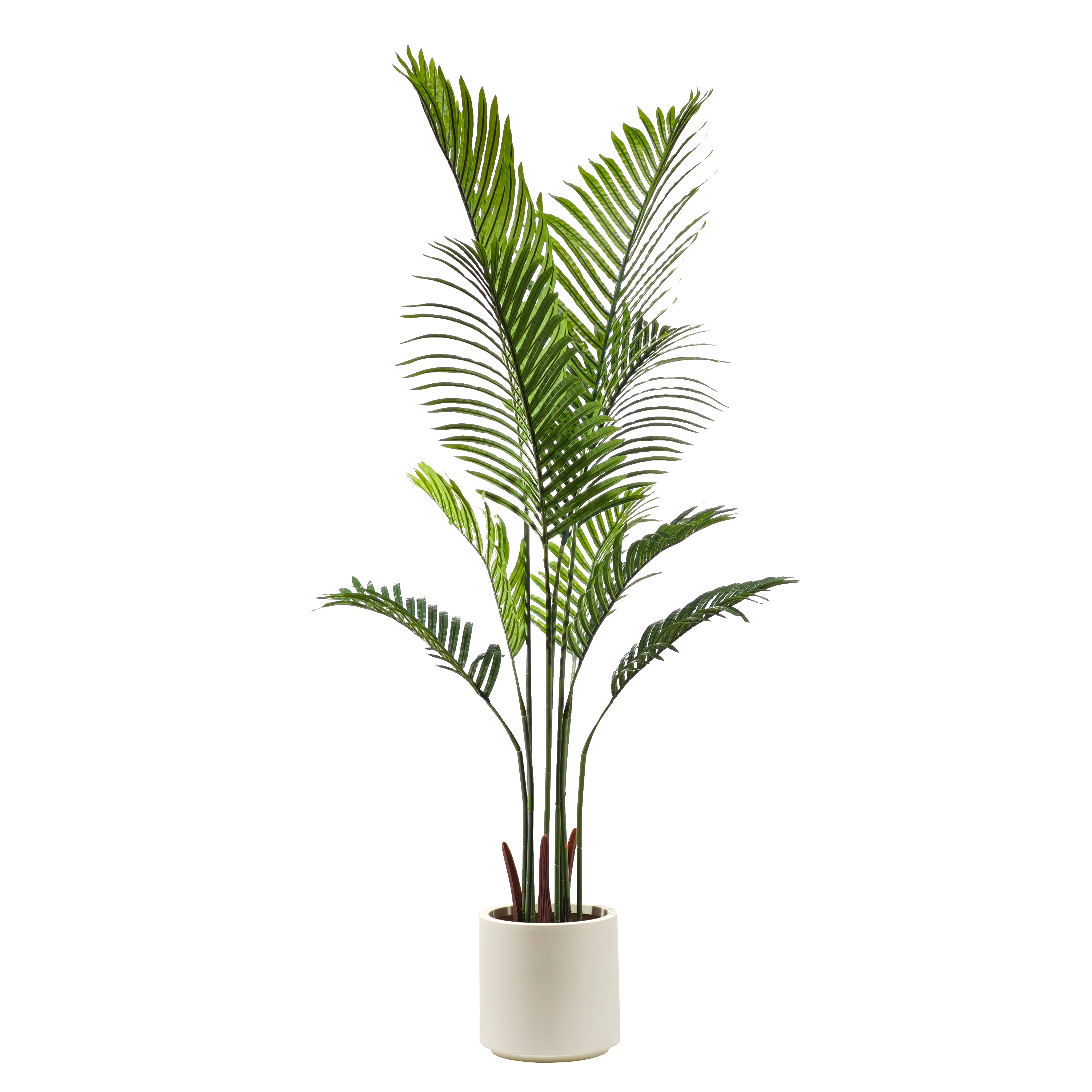 VESTIAMO CASA - Pianta artificiale Palma in vaso h160 cm diametro 22 cm