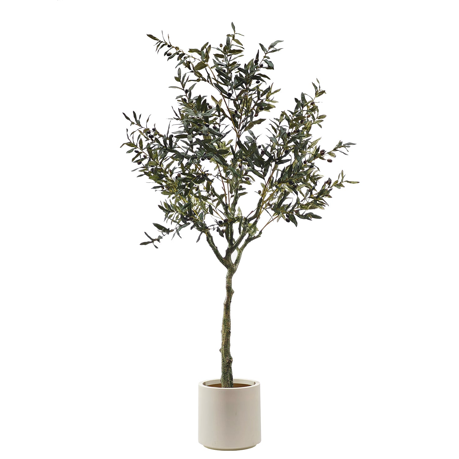 VESTIAMO CASA - Pianta artificiale Ulivo in vaso h180 cm diametro 27 cm