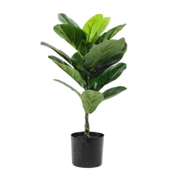 VESTIAMO CASA - Pianta artificiale Ficus in vaso h58 cm