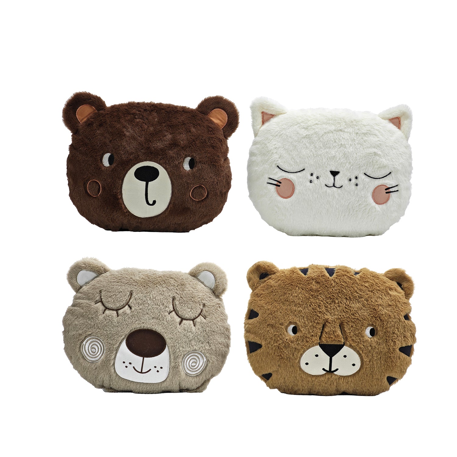 VESTIAMO CASA - Cuscino Morbido Peluche Linea Baby Cute h25x30 cm