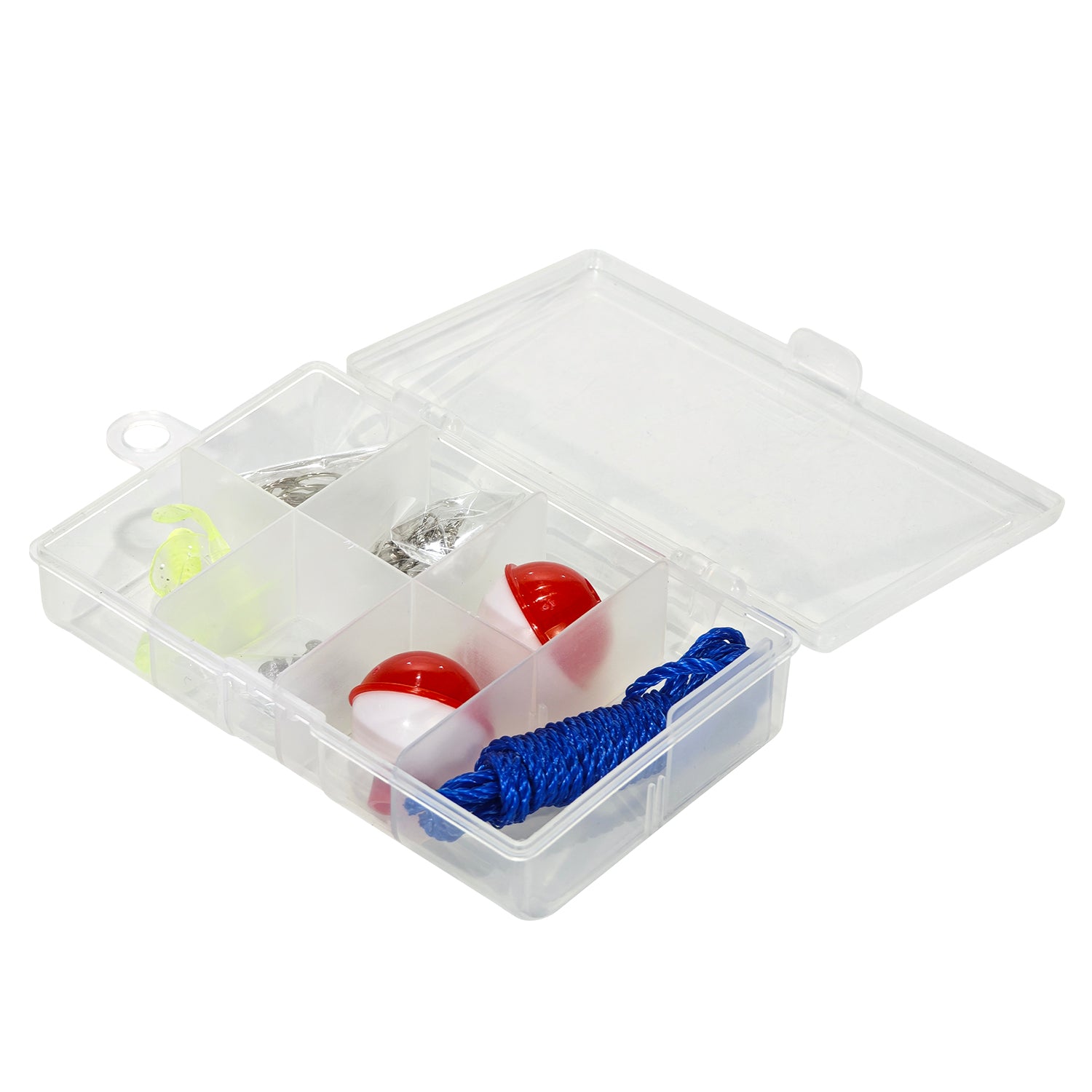 FREE TIME - Canna da Pesca a Innesto con Accessori - Set Completo 34 Pezzi