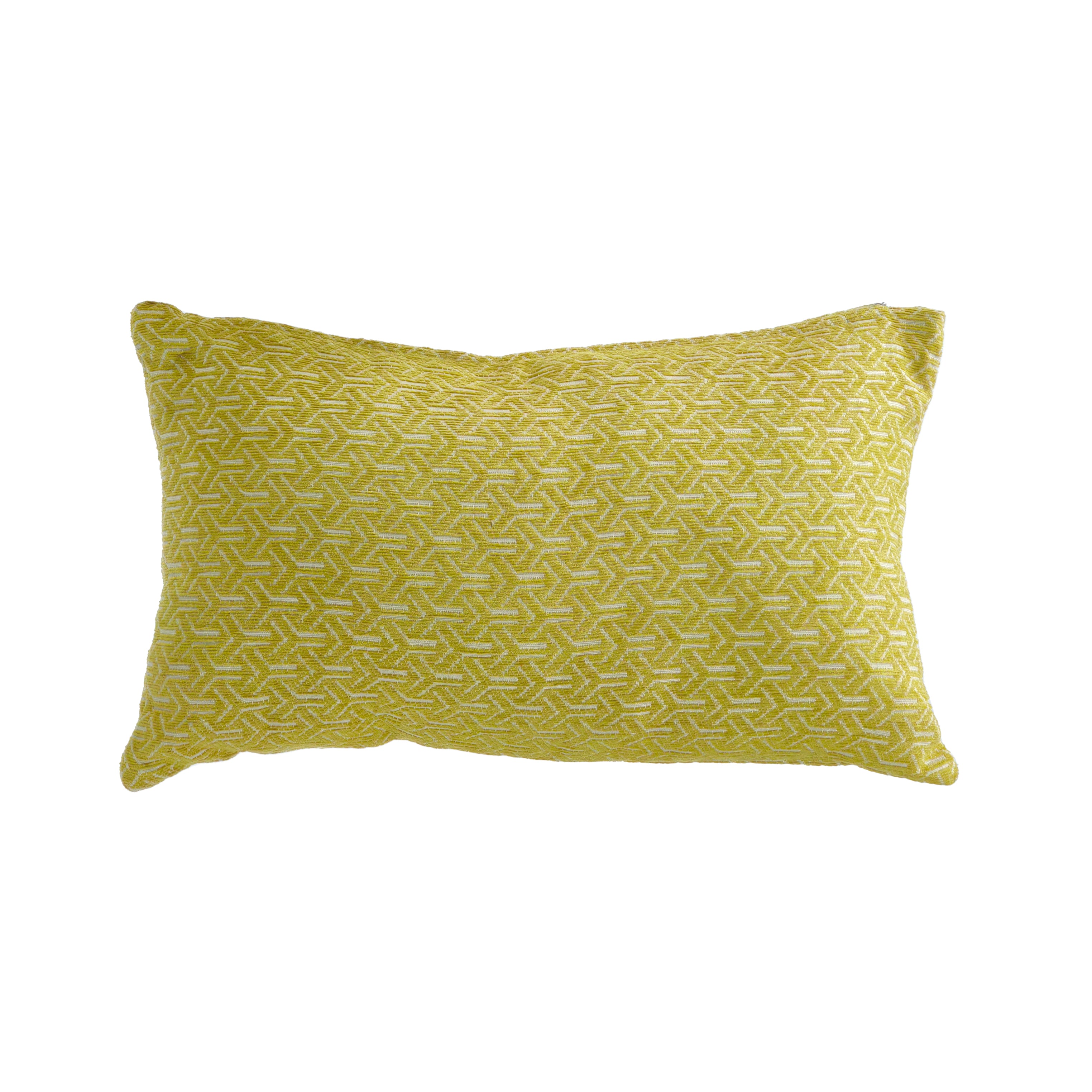 VESTIAMO CASA - Cuscino Jacquard Sfoderabile Senape 30x50 cm