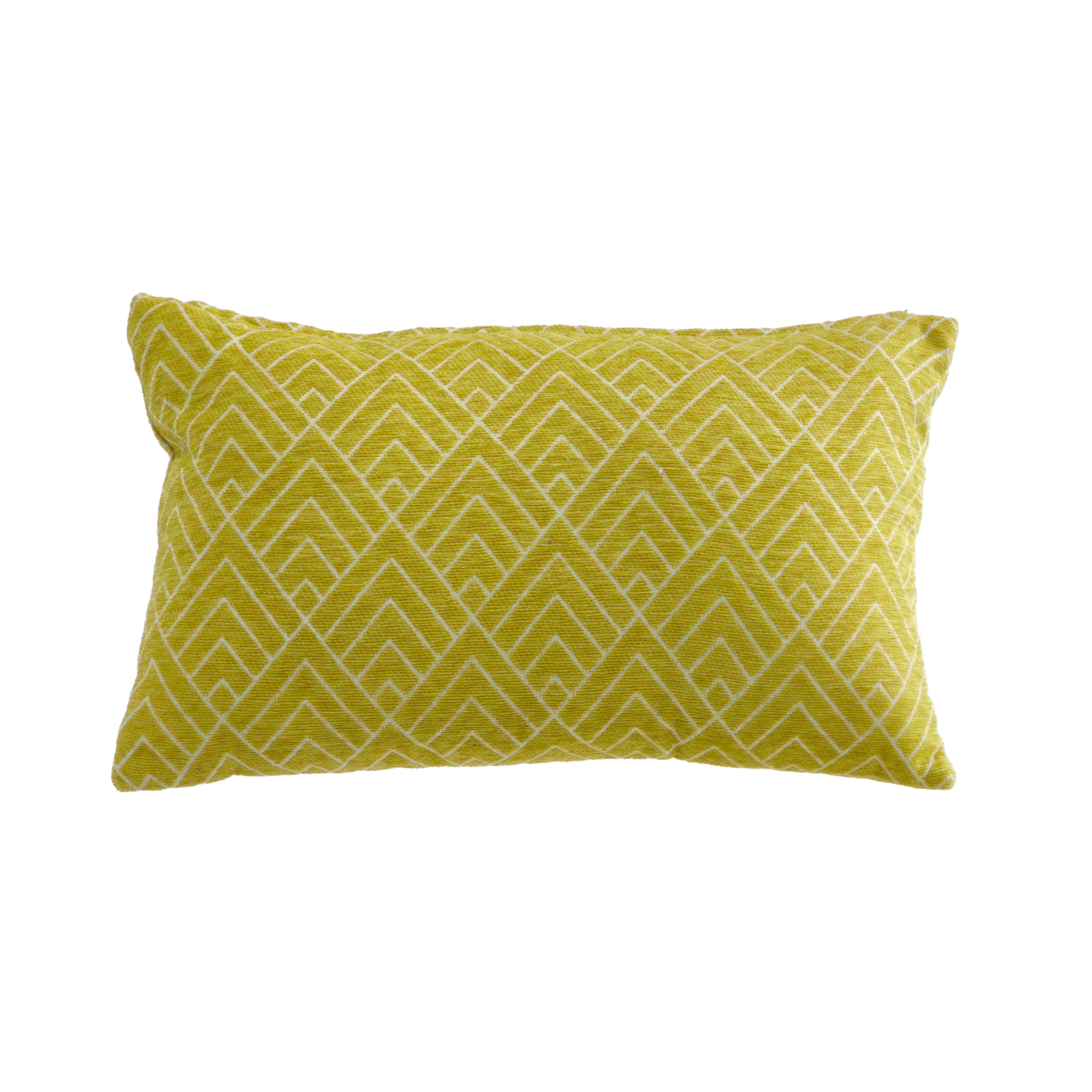 VESTIAMO CASA - Cuscino Jacquard Sfoderabile Senape 30x50 cm