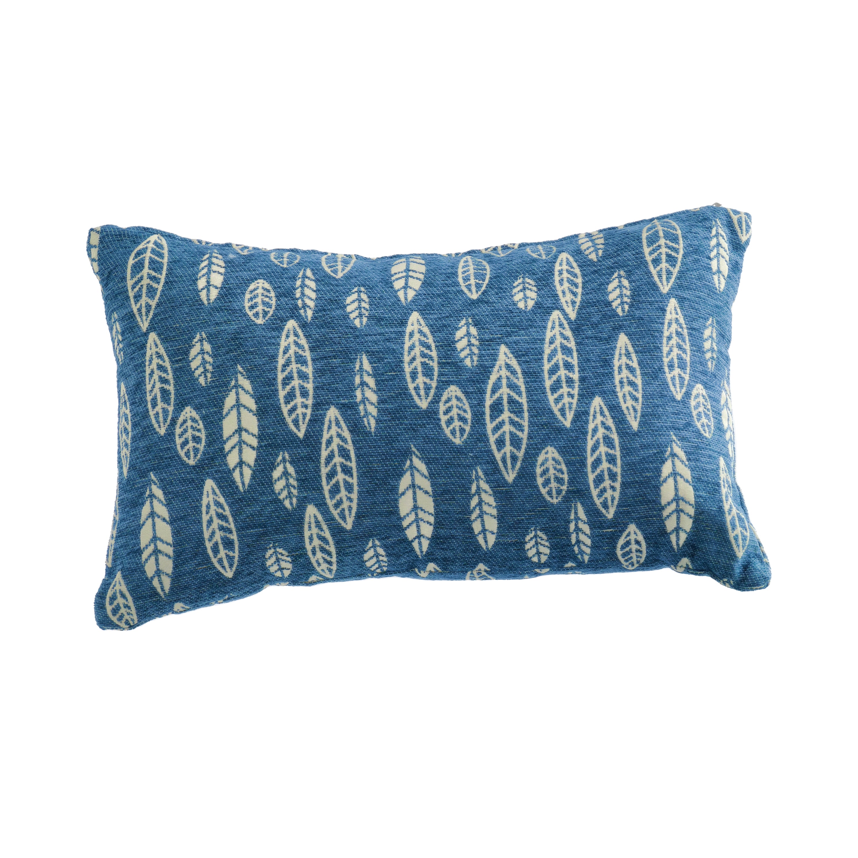 VESTIAMO CASA - Cuscino Jacquard Sfoderabile Blu Petrolio 30x50 cm