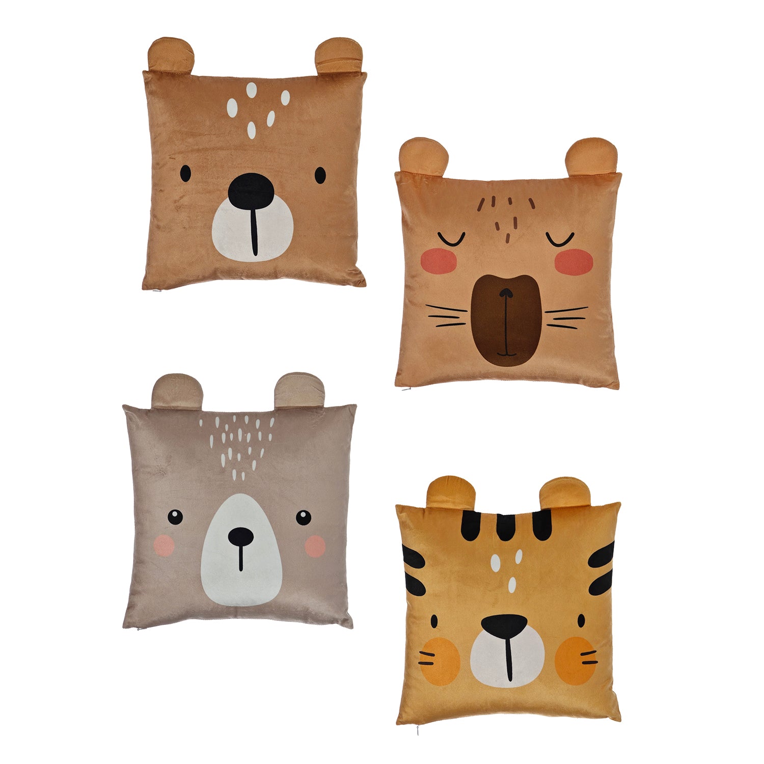 VESTIAMO CASA - Cuscino Sagomato Animali Linea Baby Cute h35x35 cm