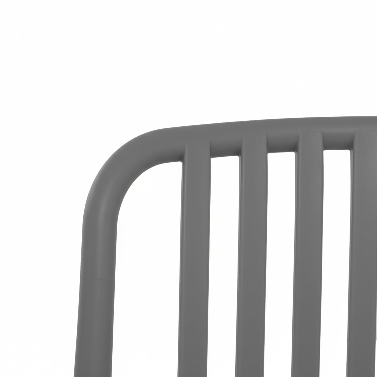 VESTIAMO CASA GIARDINO - Sedia da giardino in Polipropilene Antracite - h79x42x42 cm