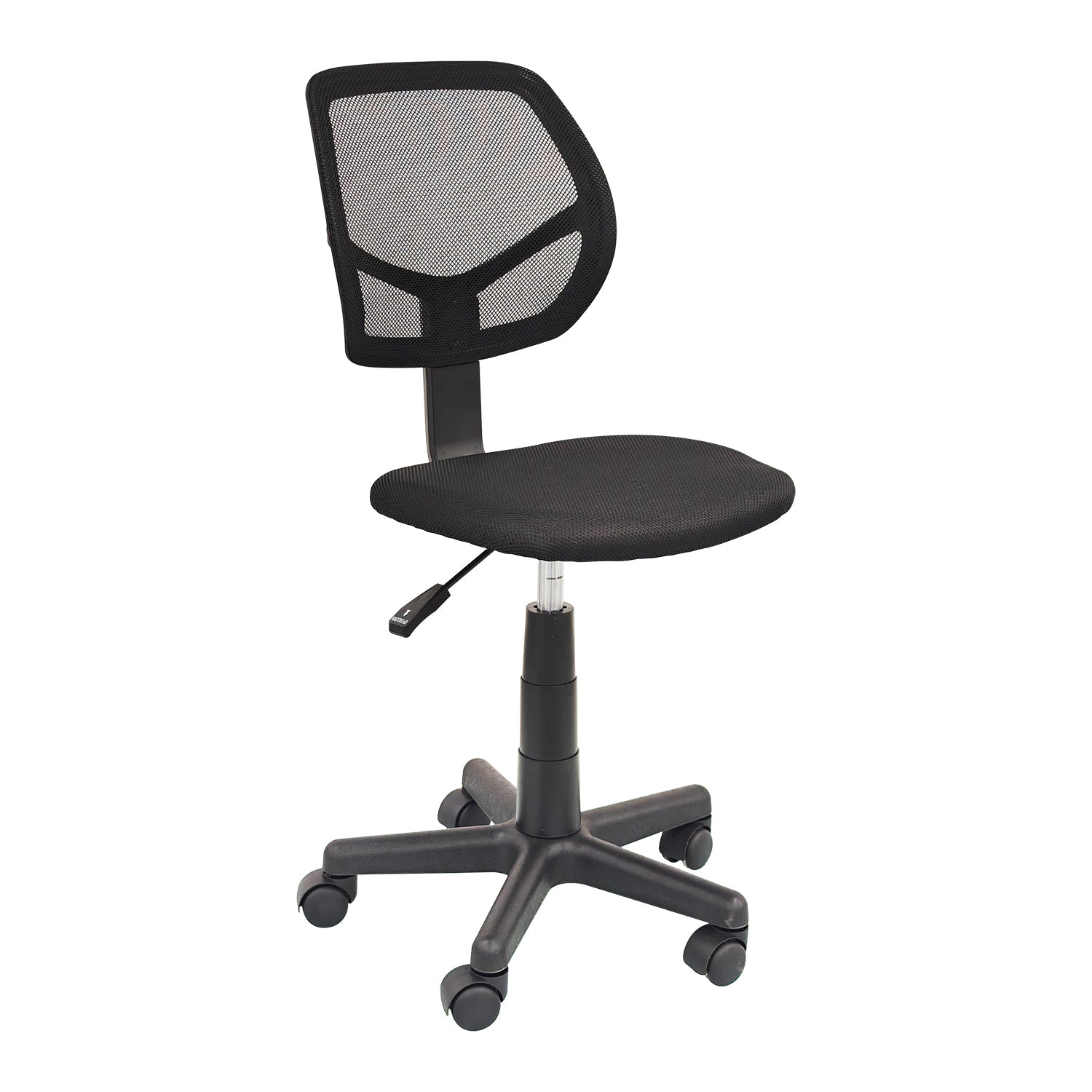 VESTIAMO CASA - Sedia Ufficio Girevole Regolabile in Altezza con Schienale in Rete Nera - h89x49x40 cm