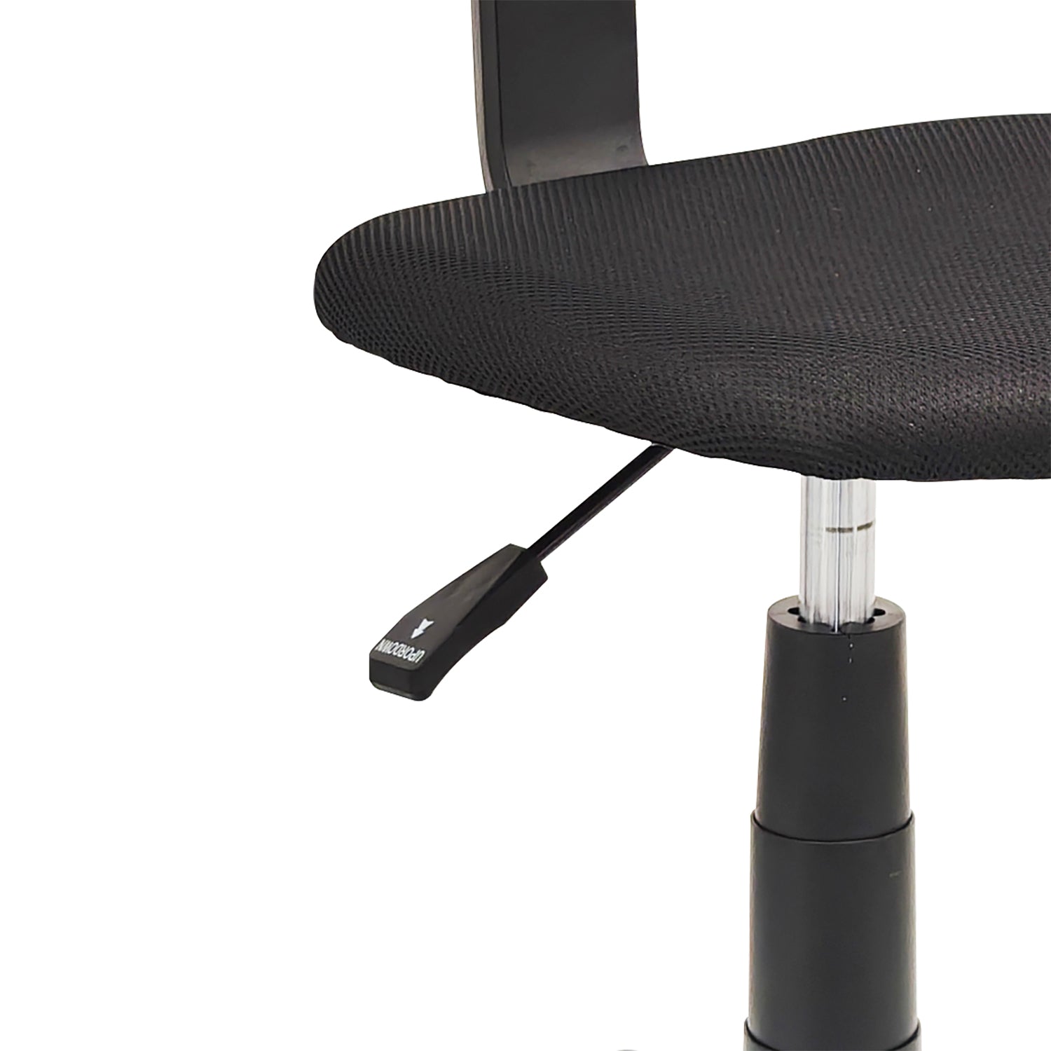 VESTIAMO CASA - Sedia Ufficio Girevole Regolabile in Altezza con Schienale in Rete Nera - h89x49x40 cm