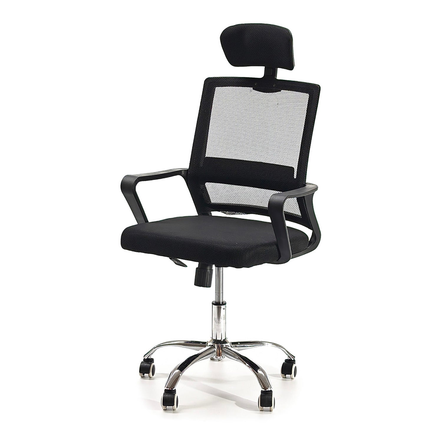 VESTIAMO CASA - Sedia Ufficio Nera - h120x62x56 cm