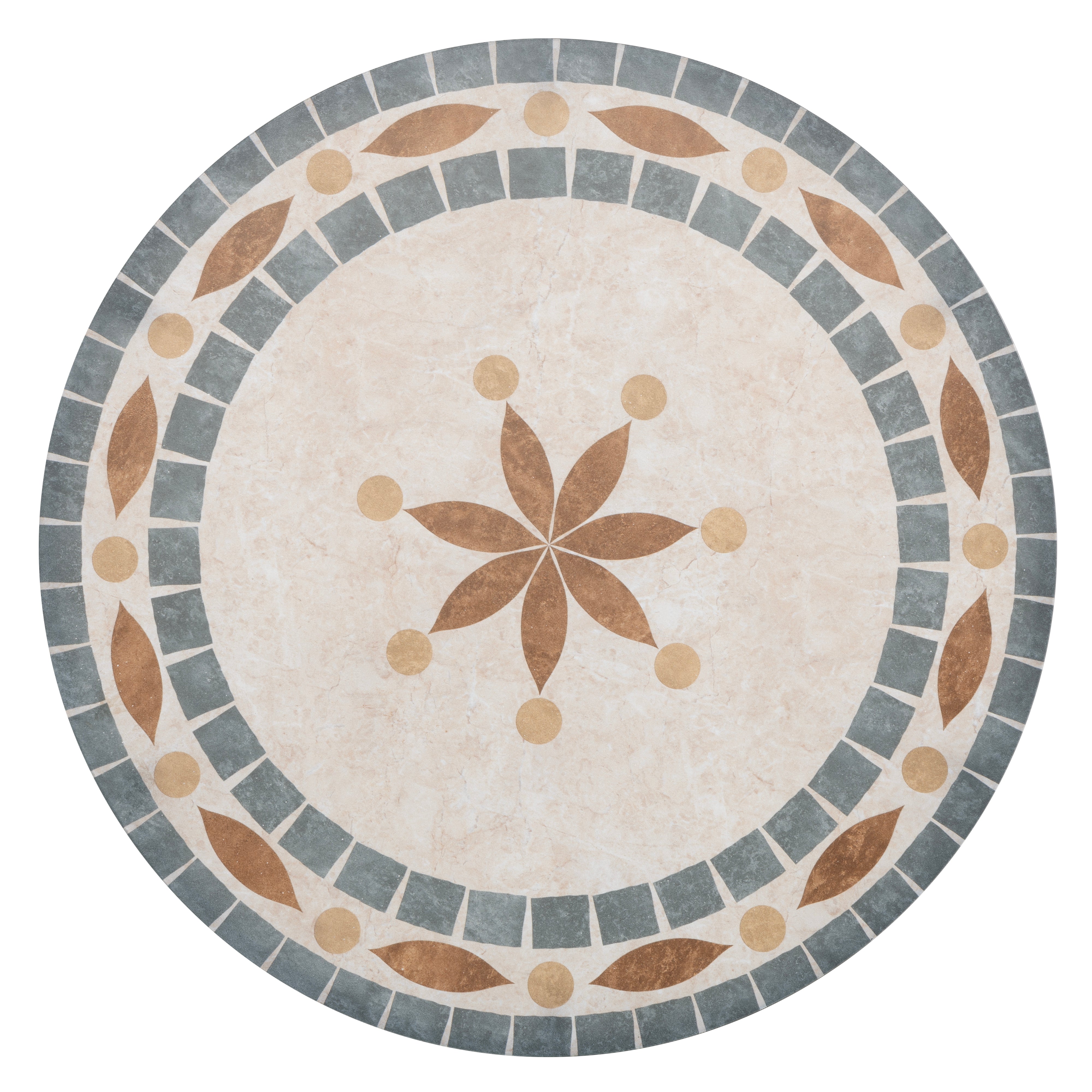 VESTIAMO CASA GIARDINO - Set giardino Bistrot tavolo rotondo 60 cm e 2 sedie in metallo Nero