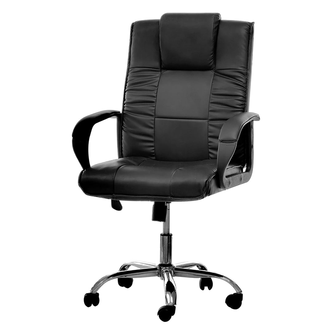 VESTIAMO CASA Poltrona Ufficio Nera h125x61x52 cm – Shop On