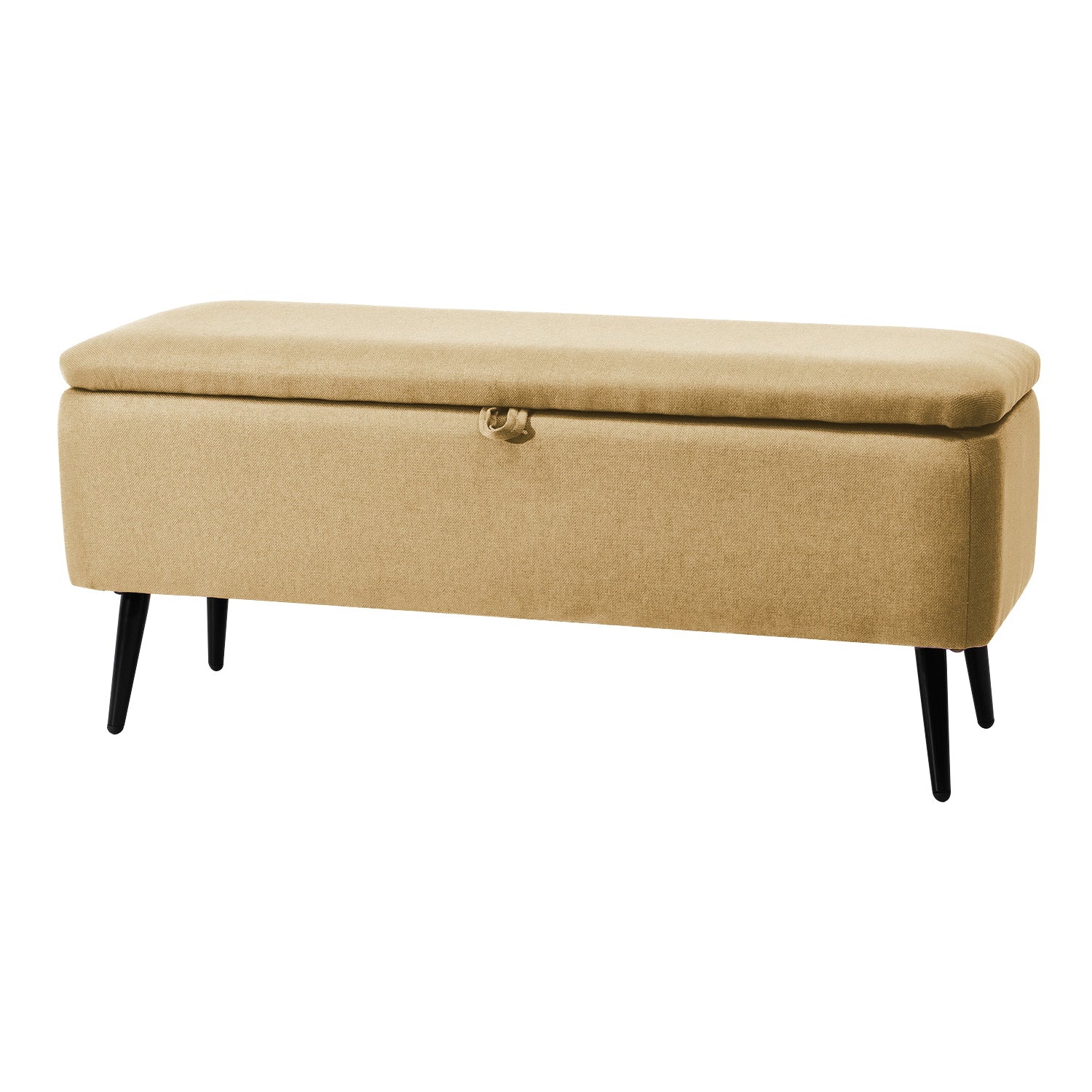 VESTIAMO CASA - Pouf Contenitore Senape - h43x102x39 cm