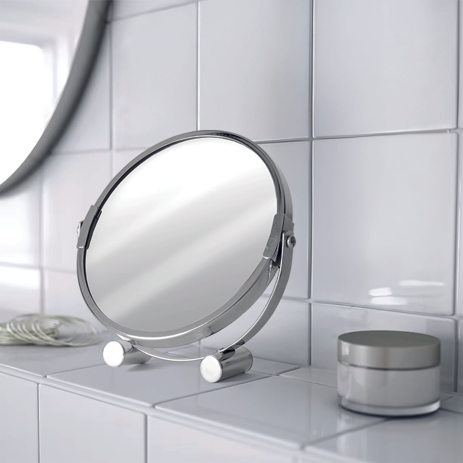 VESTIAMO CASA - Specchio Ingranditore Doppio h18 cm diametro 17 cm