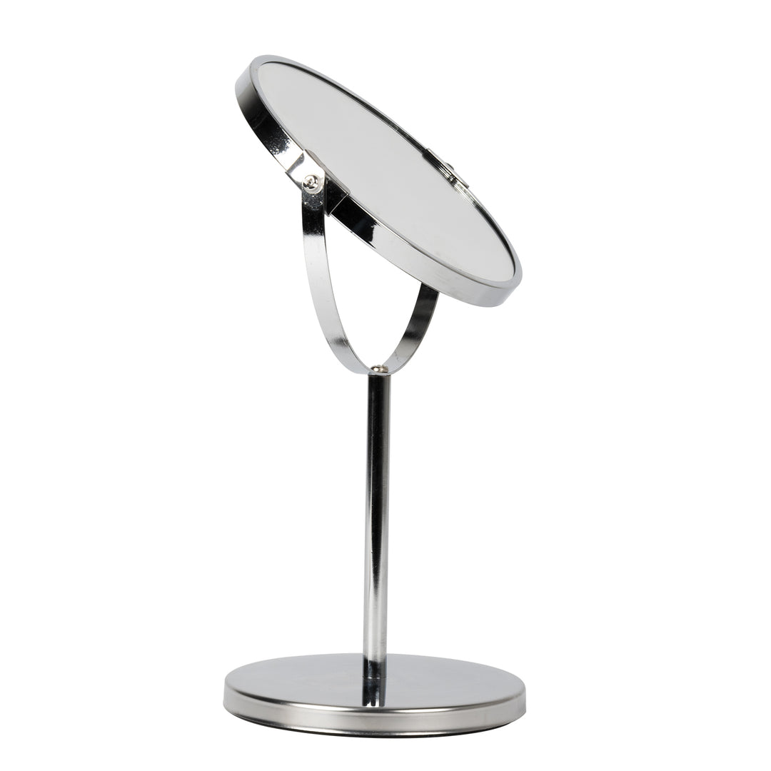 Casa Pura® Specchio Con Piedistallo E LED – 3 Ingrandimenti, Rotazione 360°, Regolabile In Altezza, Antiruggine E Infrangibile - 3