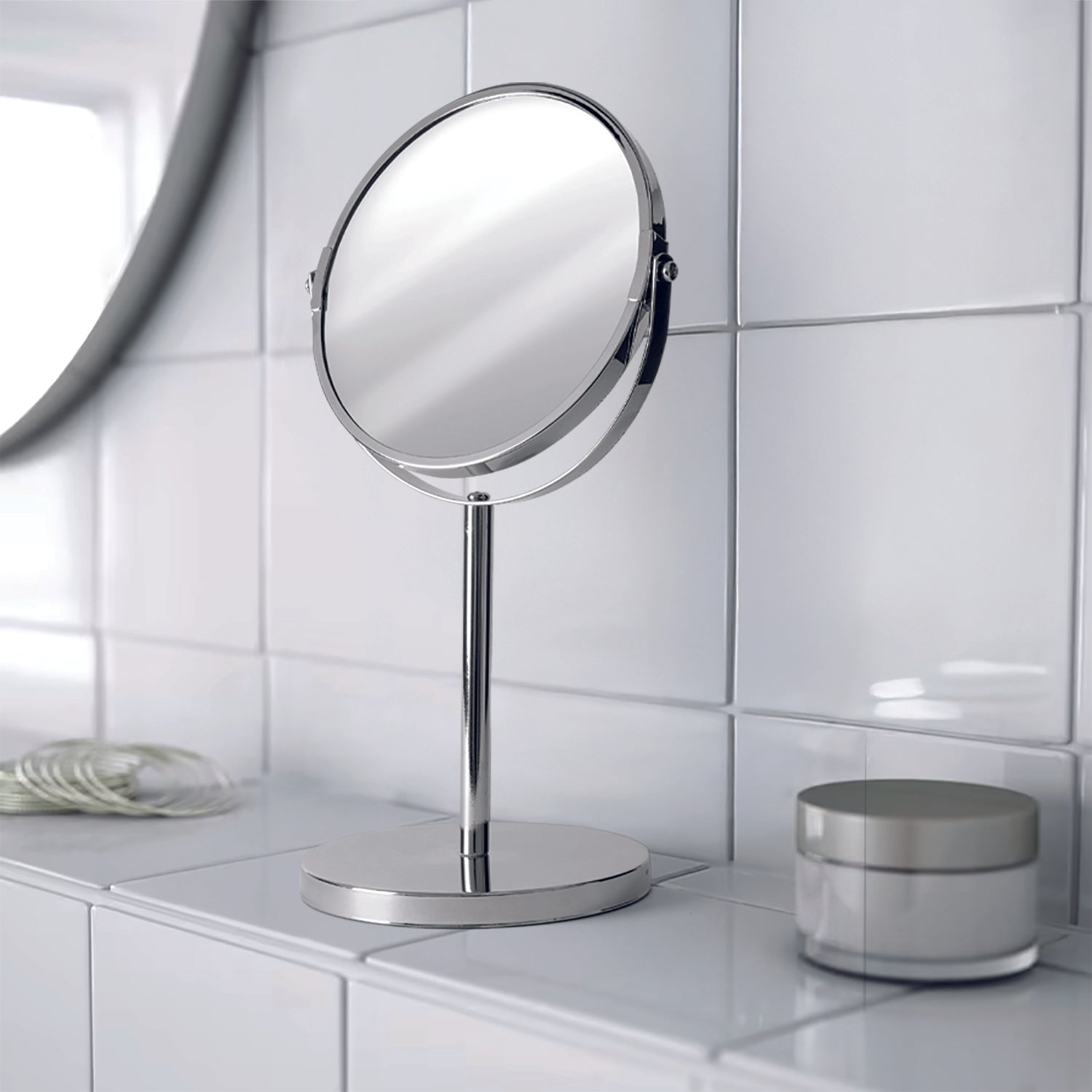 VESTIAMO CASA - Specchio Ingranditore Doppio h33 cm diametro 17 cm