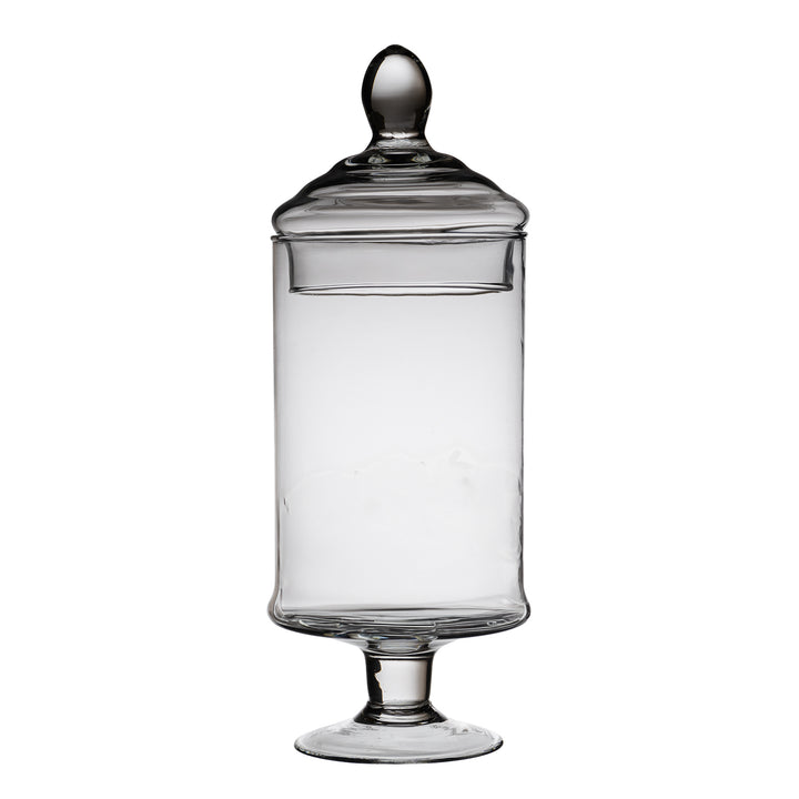 GUSTO CASA - Potiche in Vetro con Coperchio Patisserie h34 diametro 13 cm