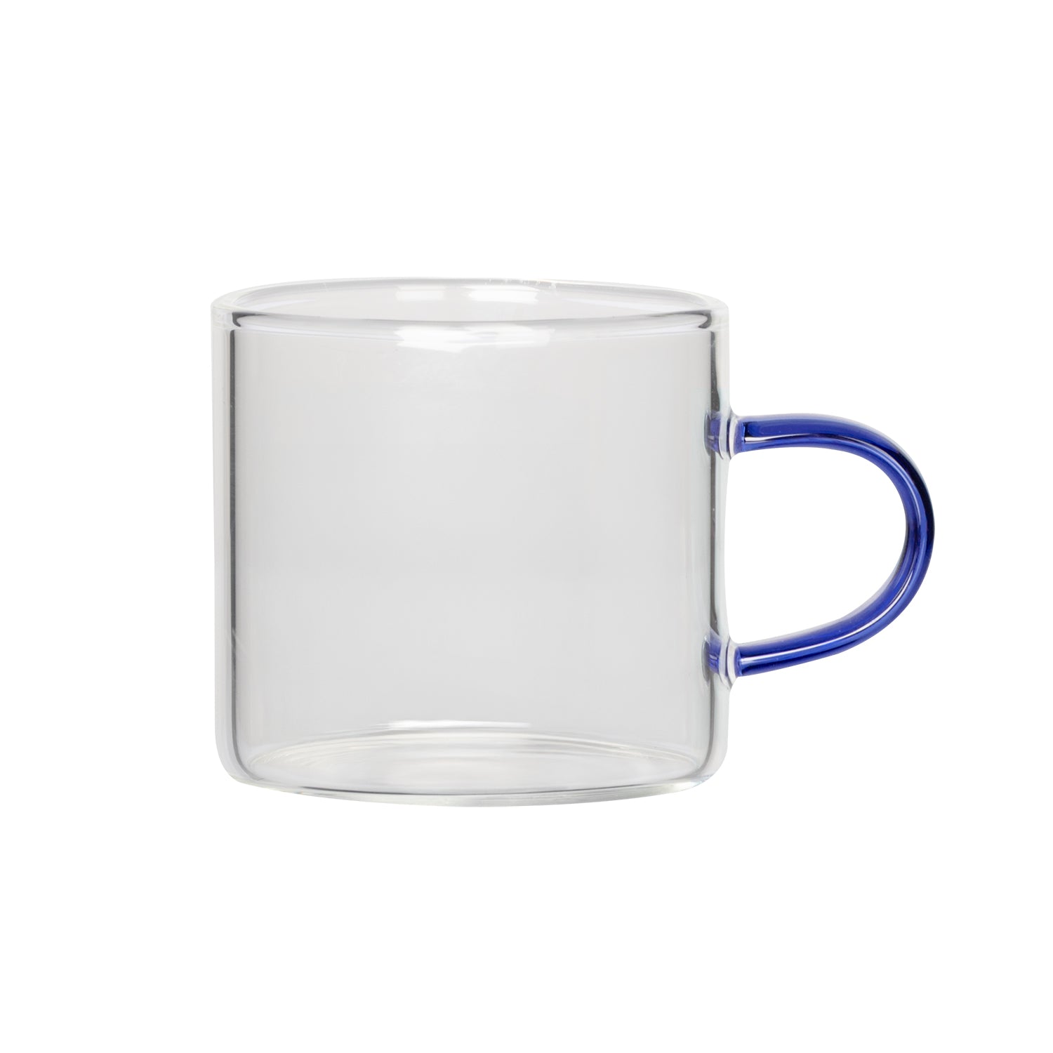 GUSTO CASA - Set 6 Tazzine da Caffè Coffee Break in Vetro Borosilicato 9 cl