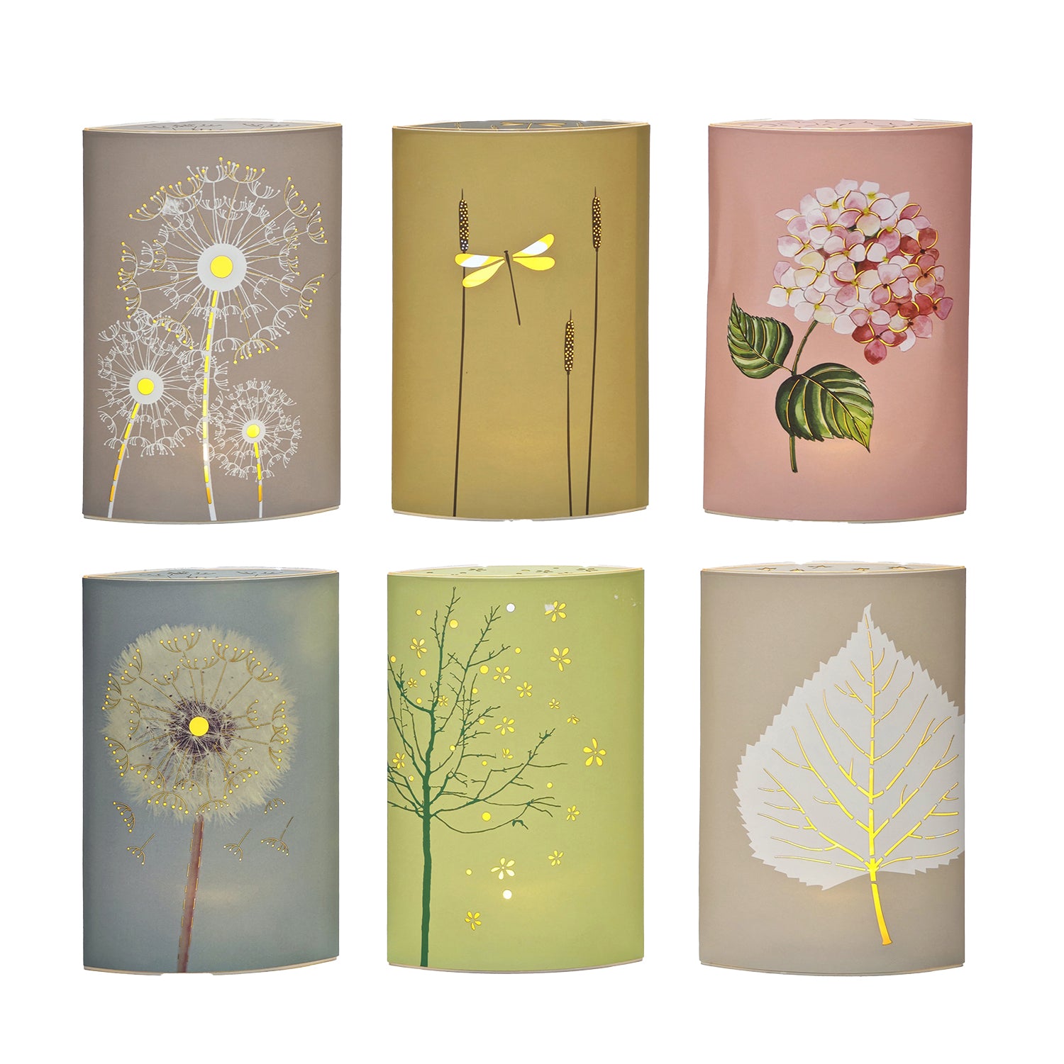 DICTROLUX - Lampada LED Secret Dream in Carta Telata Olandese h20 cm