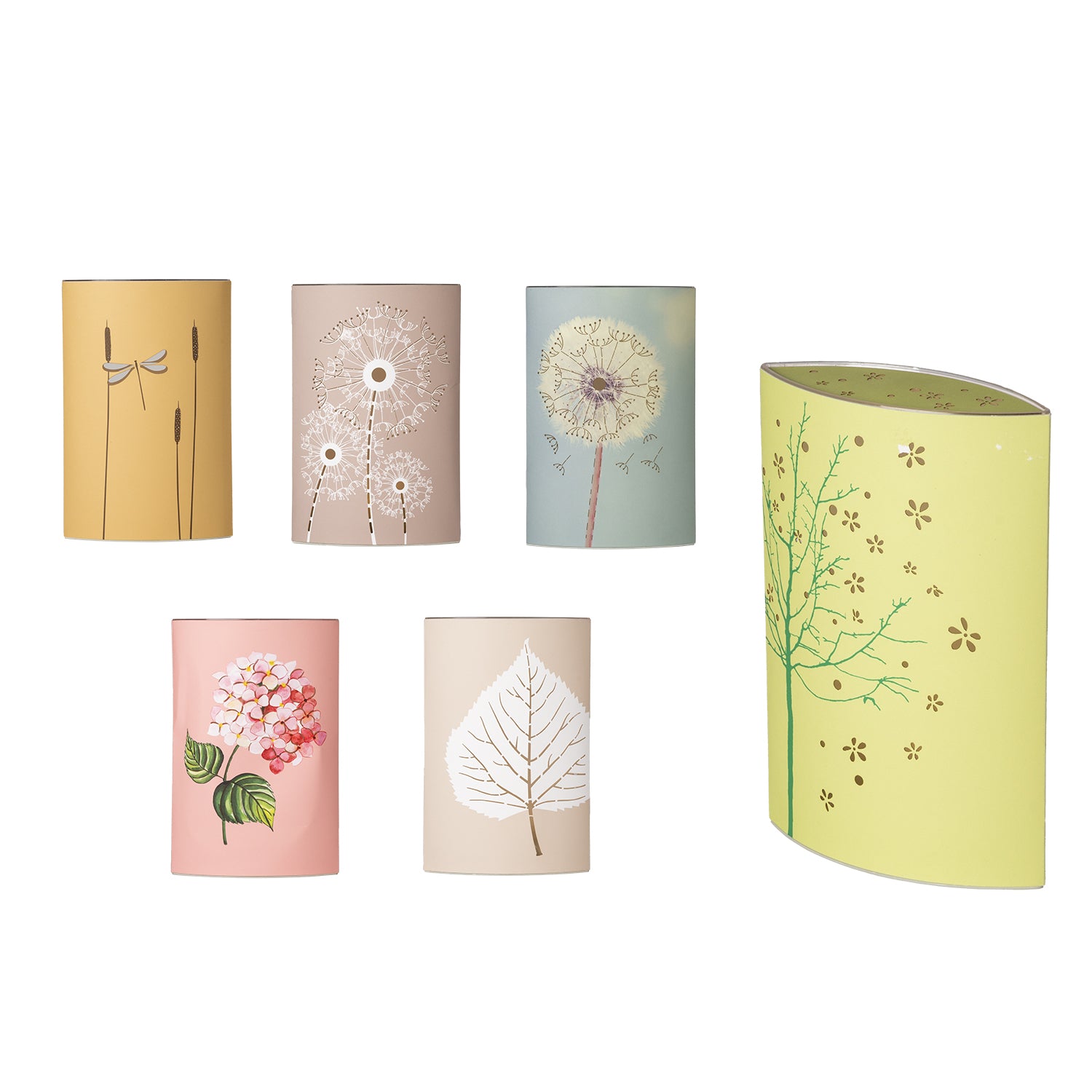 DICTROLUX - Lampada LED Secret Dream in Carta Telata Olandese h20 cm