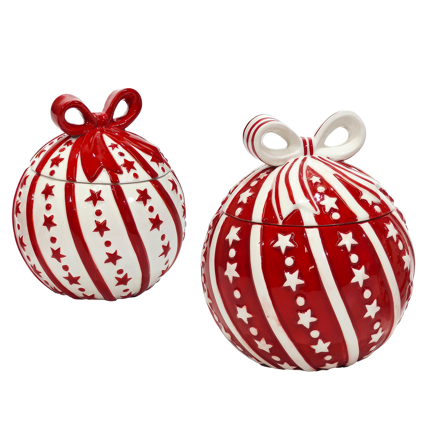 VESTIAMO CASA GRAN NATALE - Cofanetto Natalizio in Dolomite diametro 14 cm