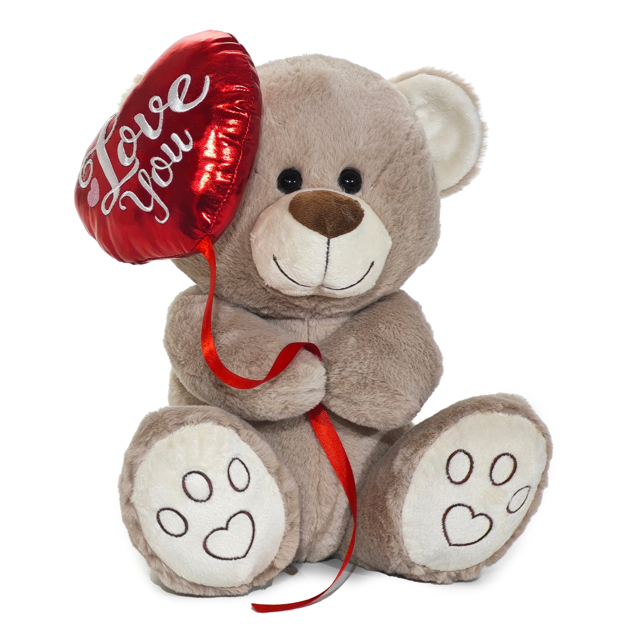 TU GIOCHI - Orsetto Peluche con Cuore “Love You” 30 cm