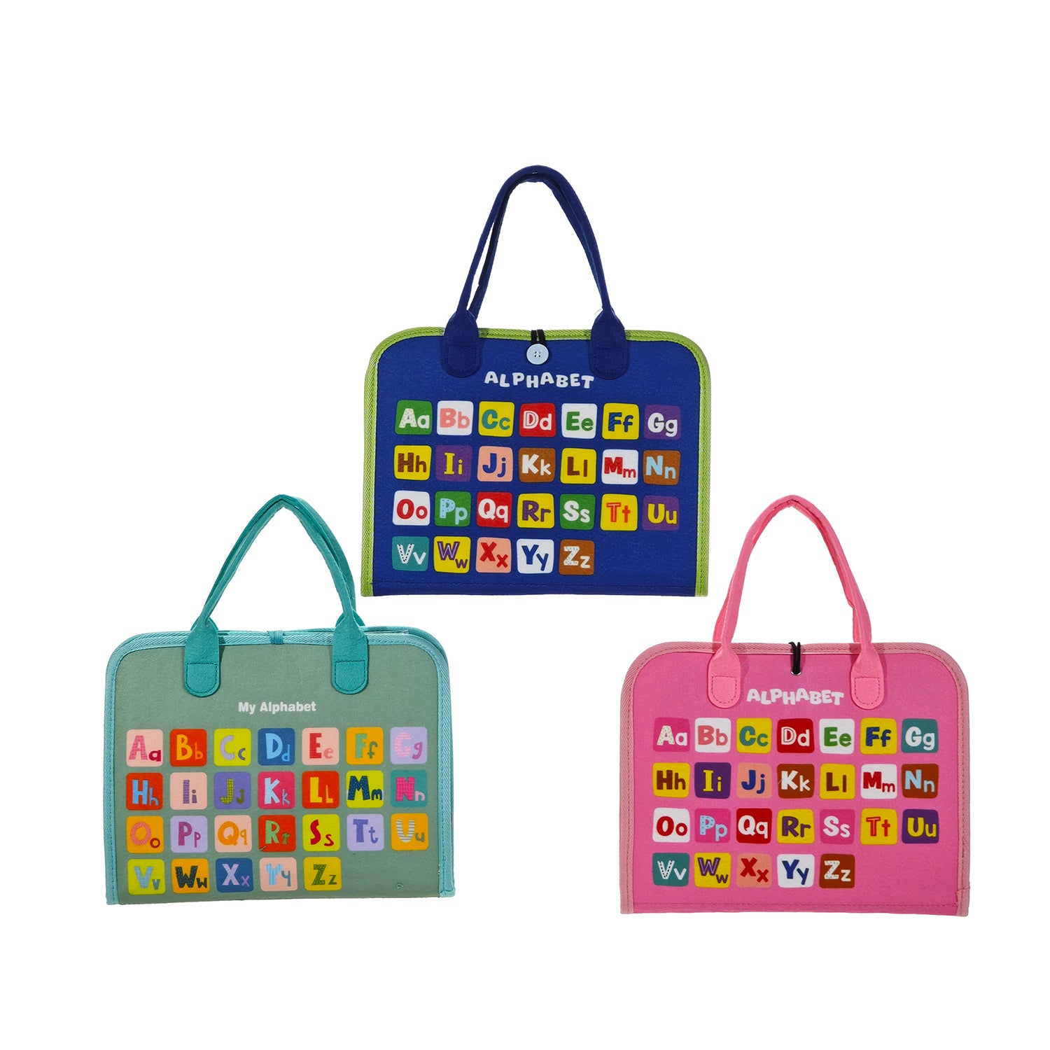 TU GIOCHI - Touch & Play Book Libro Valigetta Educativo Montessori con 4 Attività di Apprendimento 18+ Mesi