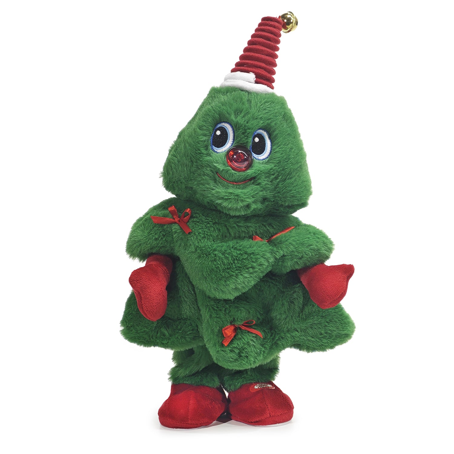 VESTIAMO CASA GRAN NATALE - Albero Natalizio Musicale con Luci e Movimento h38 cm