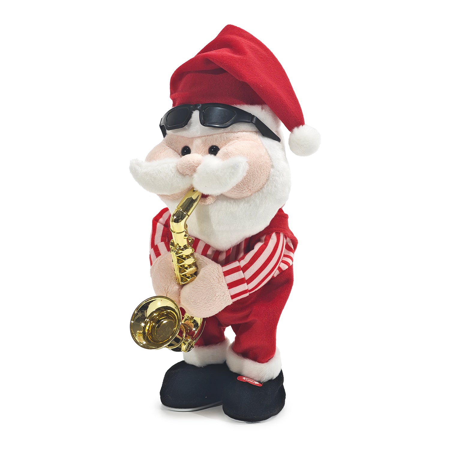 VESTIAMO CASA GRAN NATALE - Babbo Natale Musicale con Luci e Movimento h35 cm