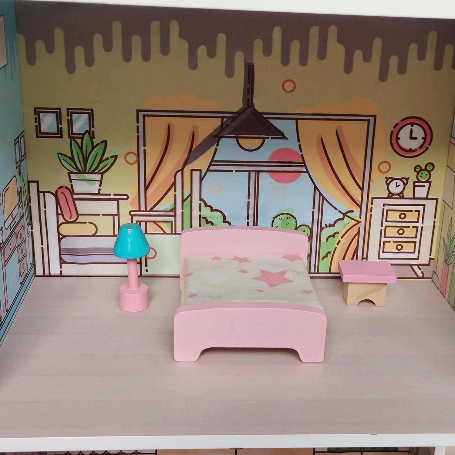 TU GIOCHI - Cucina in legno Dolce Casa Linea Wood World - h78x73x23 cm