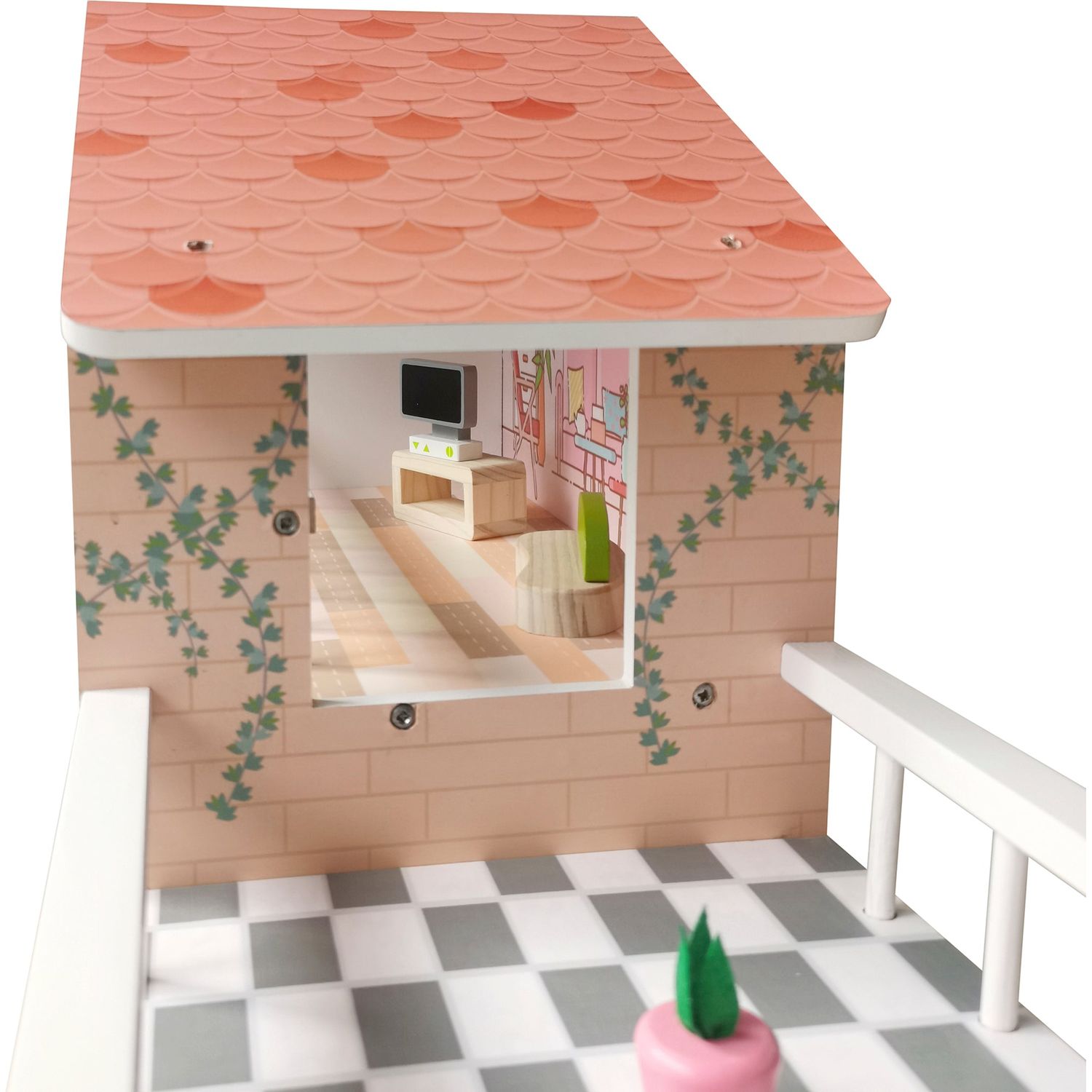 TU GIOCHI - Cucina in legno Dolce Casa Linea Wood World - h78x73x23 cm