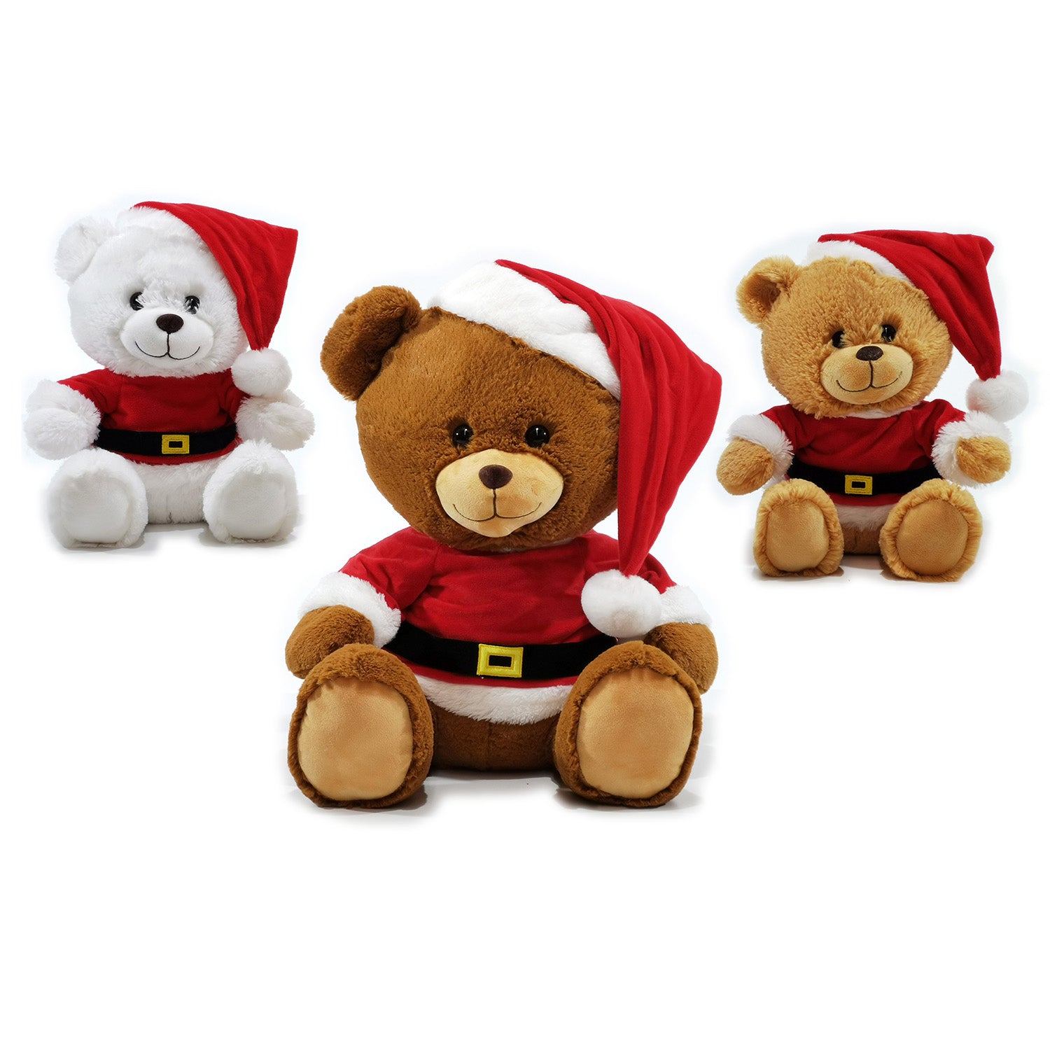 VESTIAMO CASA GRAN NATALE - Peluche Orso Natalizio h55 cm