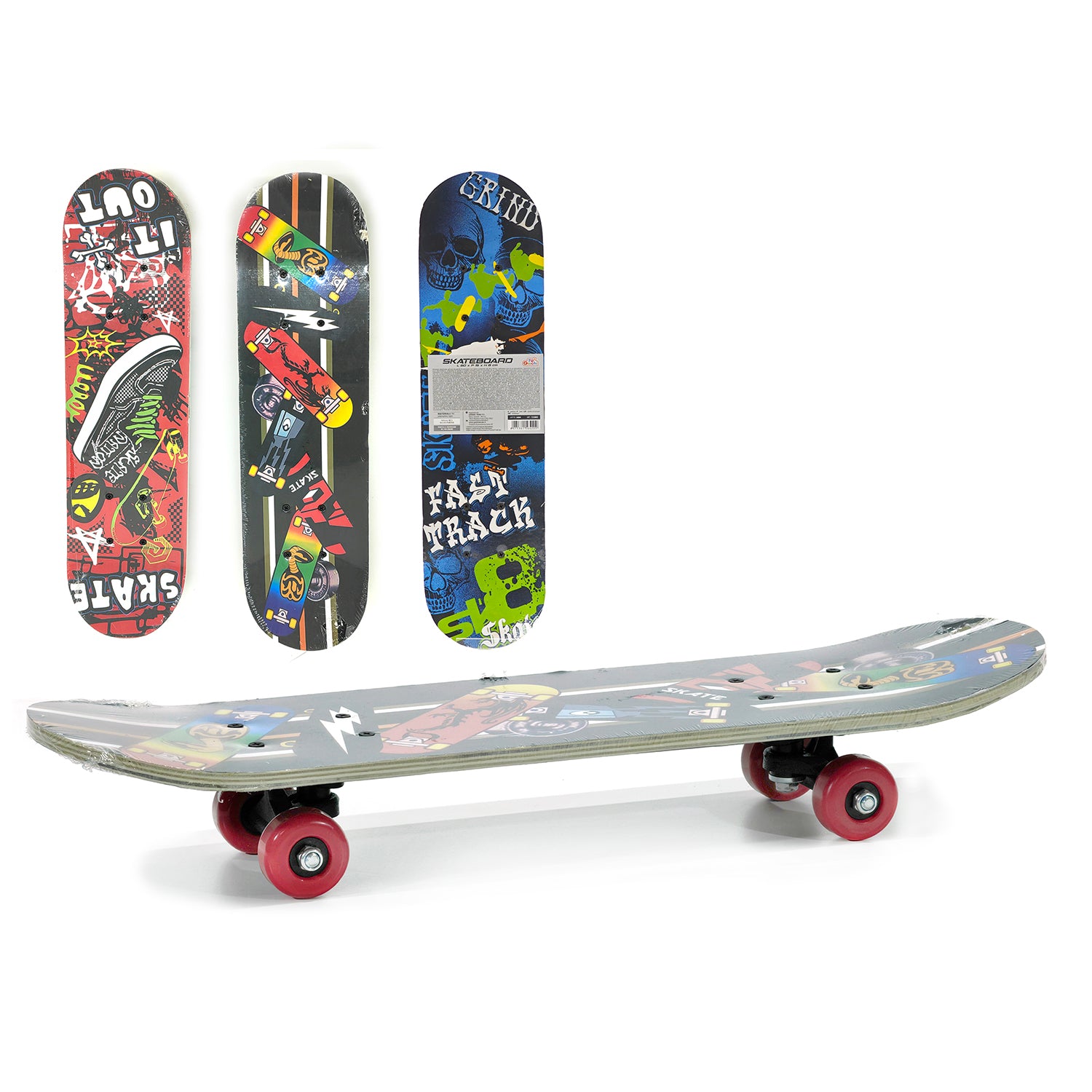 TU GIOCHI - Skateboard 60x15 cm