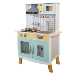 TU GIOCHI - Cucina in legno Tiny Cuisine Linea Wood World - h88,5x68x30 cm