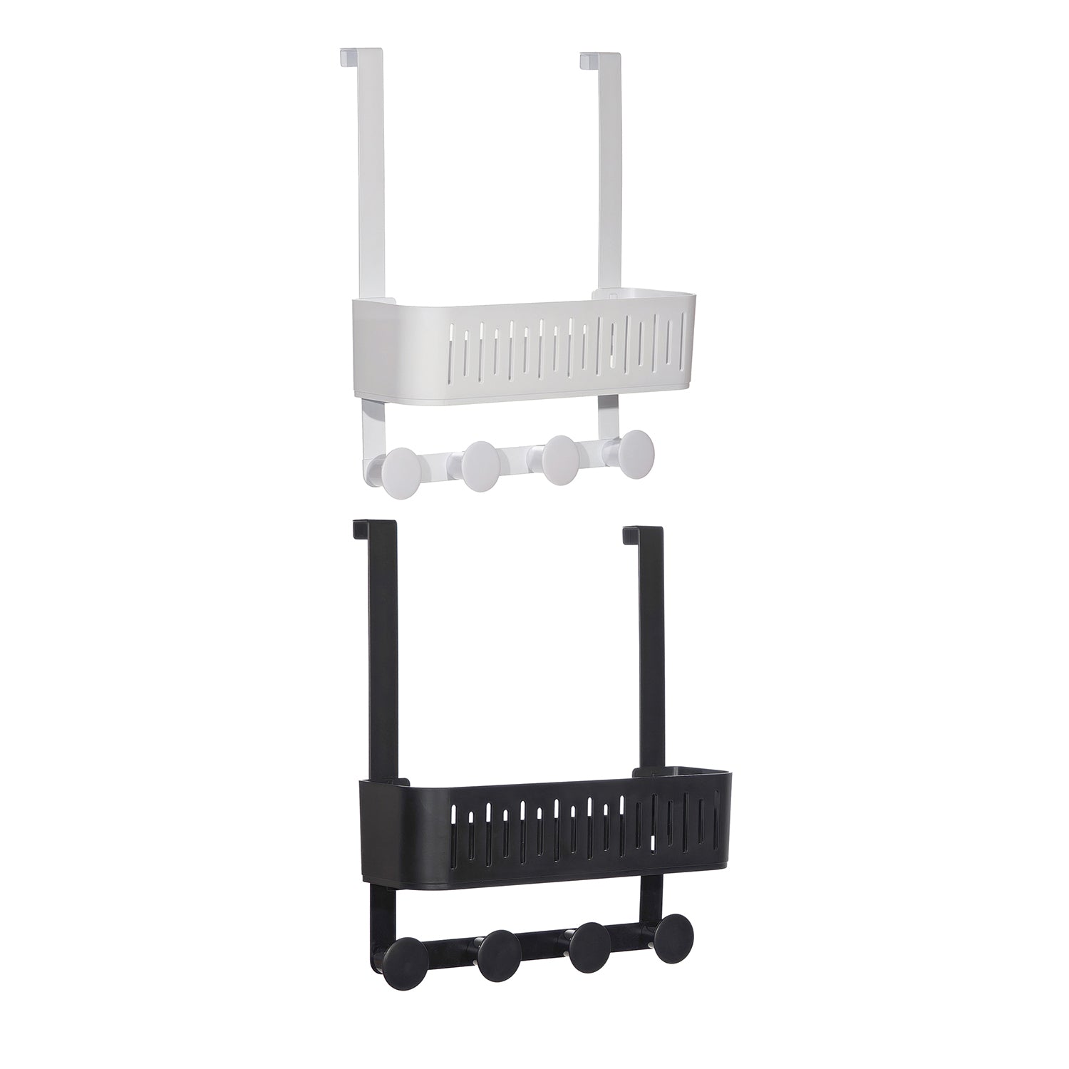 VESTIAMO CASA - Mensola 1 Ripiano con 4 Ganci Linea Tahoma