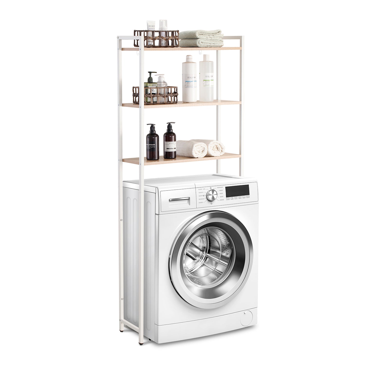 VESTIAMO CASA - Scaffale Multiuso Salvaspazio Javely Max - h163x68x24 cm