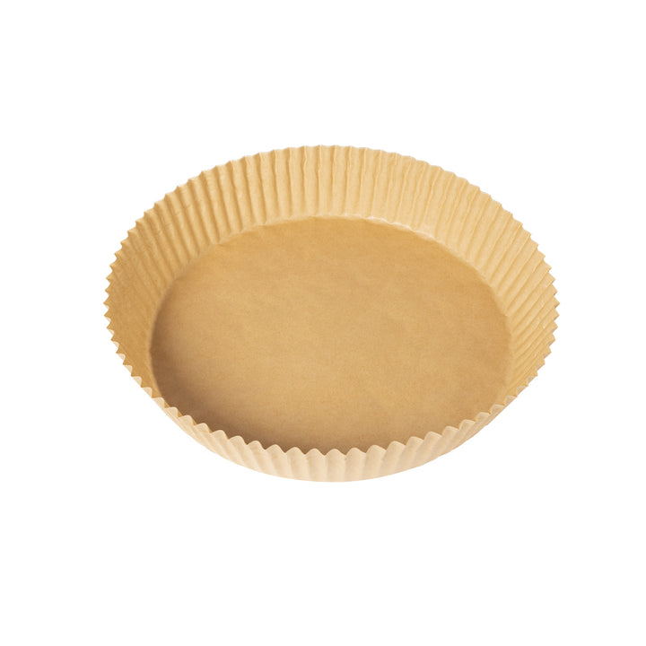 GUSTO CASA - Carta Forno Per Friggitrice ad Aria 50 pezzi - h4,5 cm diametro 16 cm
