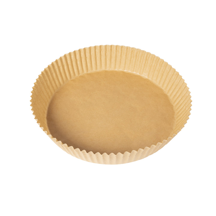 GUSTO CASA - Carta Forno Per Friggitrice ad Aria 50 pezzi - h4,5 cm diametro 20 cm