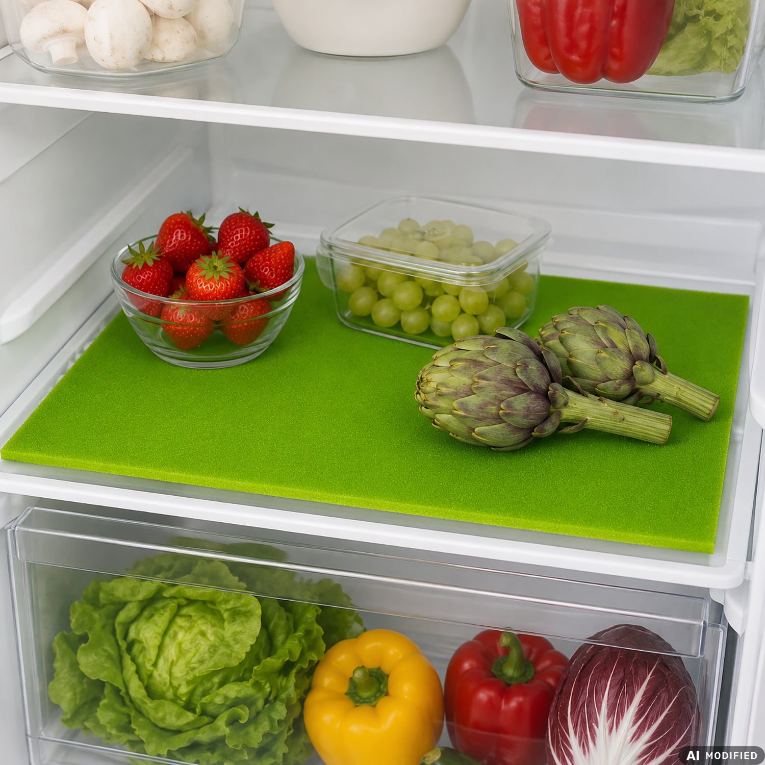 GUSTO CASA - Tappetino Salvafreschezza Fresh Organizer Verde 46x29 cm