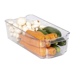 GUSTO CASA - Contenitore Frigo Trasparente Fresh Organizer - h9x31,5x15,5 cm