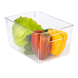 GUSTO CASA - Contenitore Frigo Trasparente Fresh Organizer - h15,5x28,5x20 cm