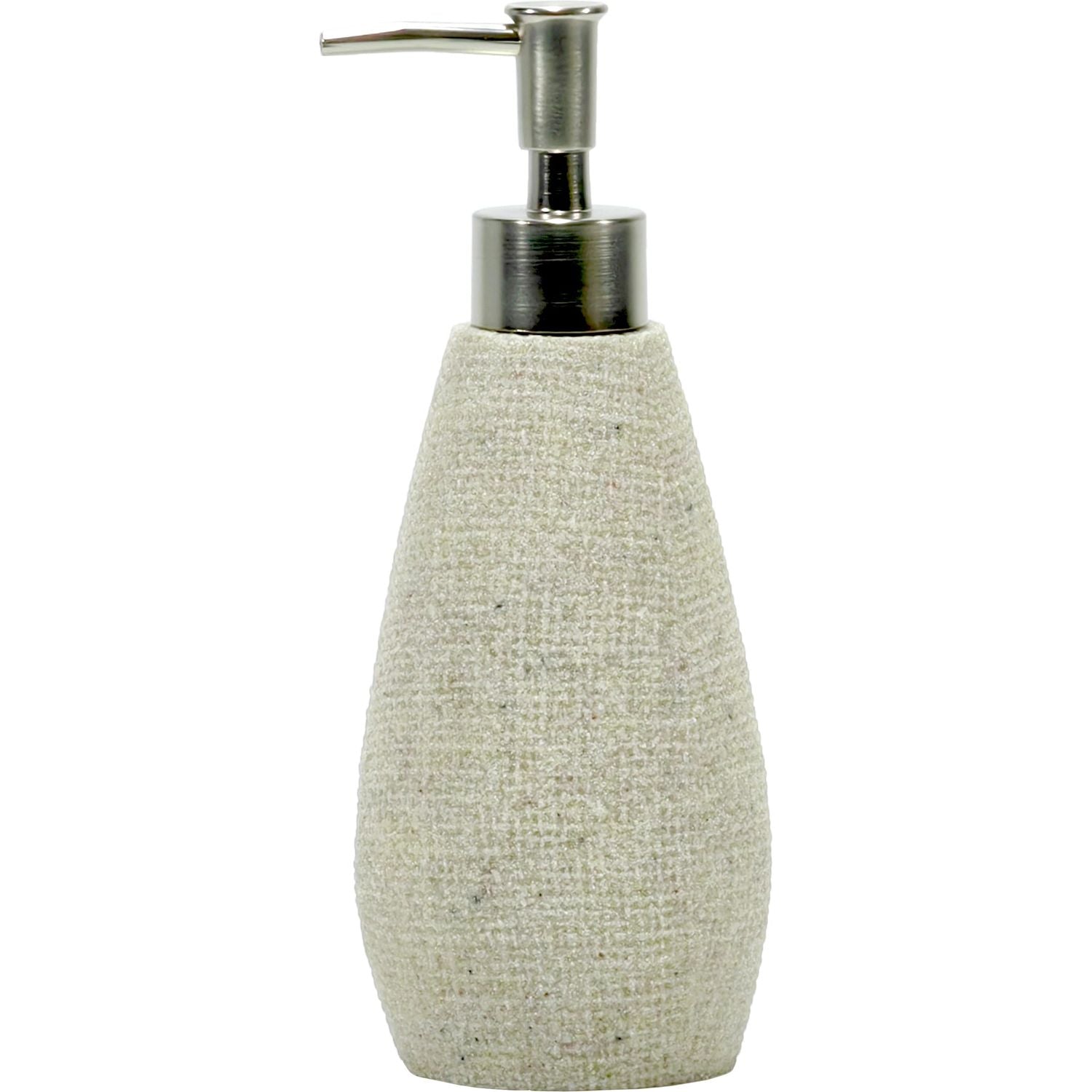 VESTIAMO CASA - Dispenser sapone Beige - h20,5 diametro 8 cm