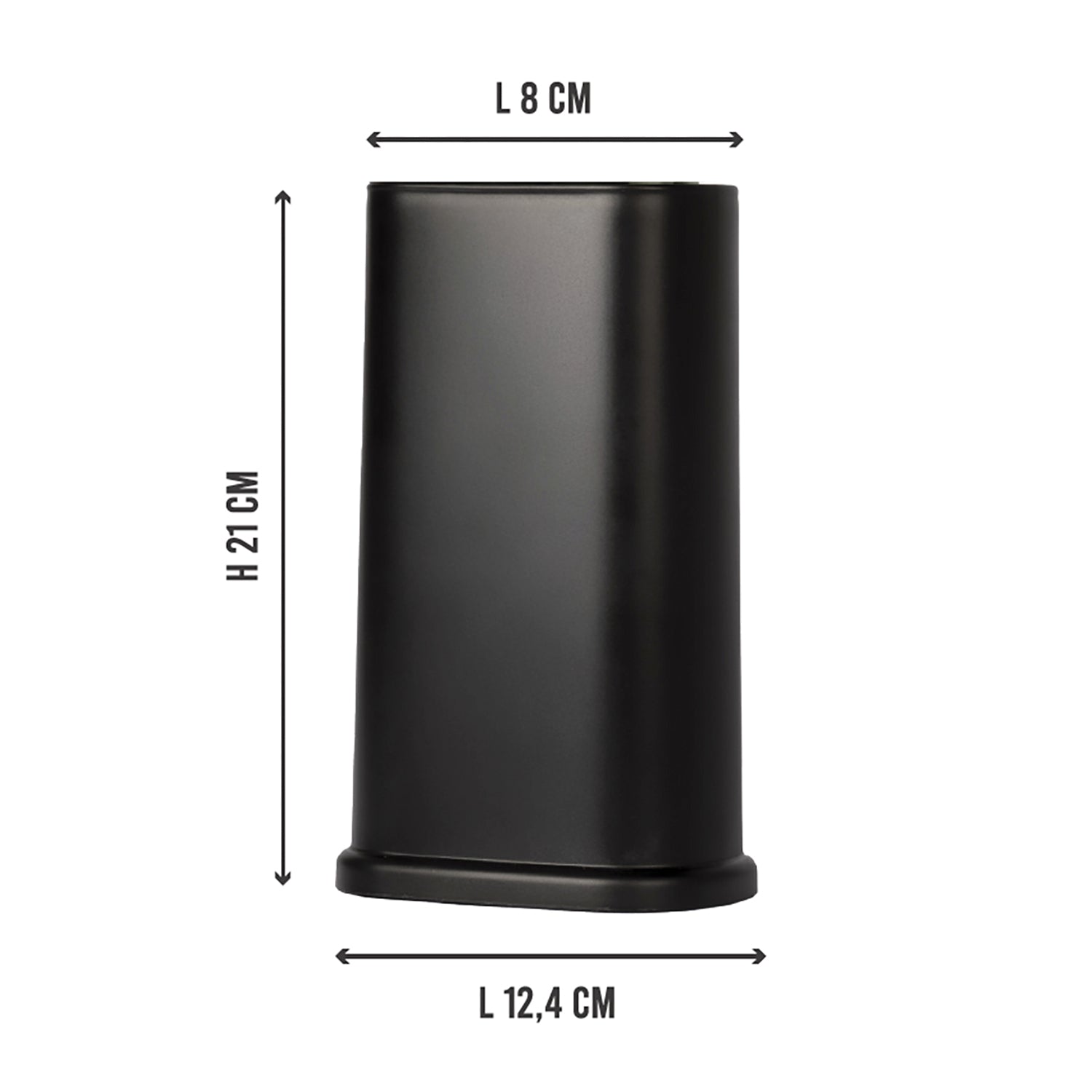 Set Coltelli 6 Pezzi con Ceppo e Forbici in Acciaio Inox