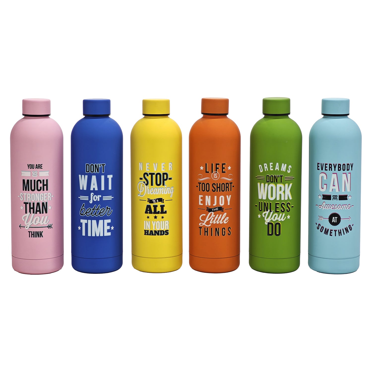 GUSTO CASA - Bottiglia Termica in Acciaio Inox 750 ml