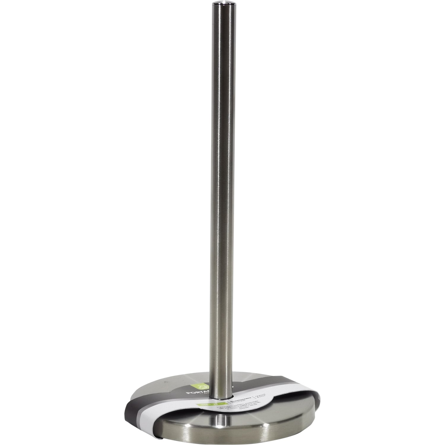 GUSTO CASA - Portarotolo da cucina in acciaio inox h33 cm