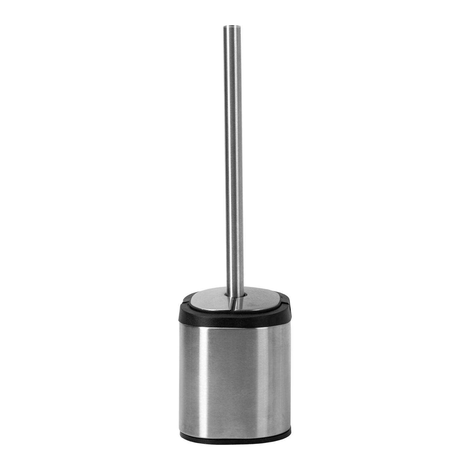 VESTIAMO CASA - Portascopino Automatico con Scopino in Acciaio Inox h42,5 cm