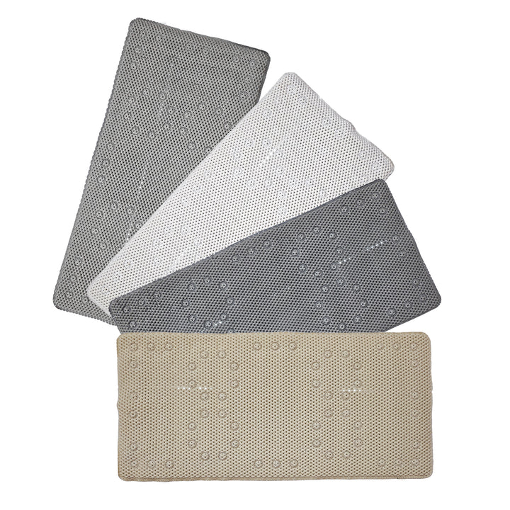 VESTIAMO CASA - Tappeto da bagno per doccia e vasca antiscivolo 91x43 cm