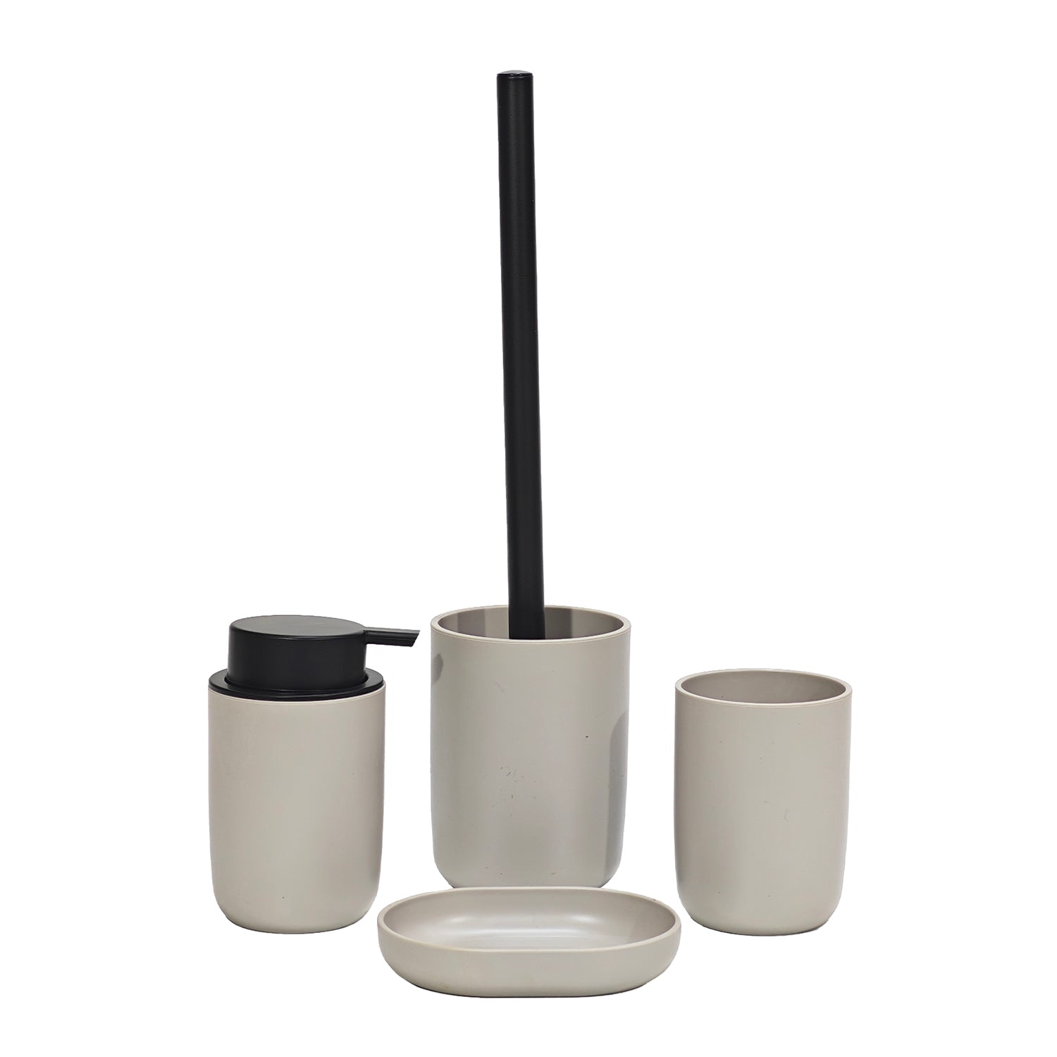 VESTIAMO CASA - Set Bagno 4 Pezzi Moderno