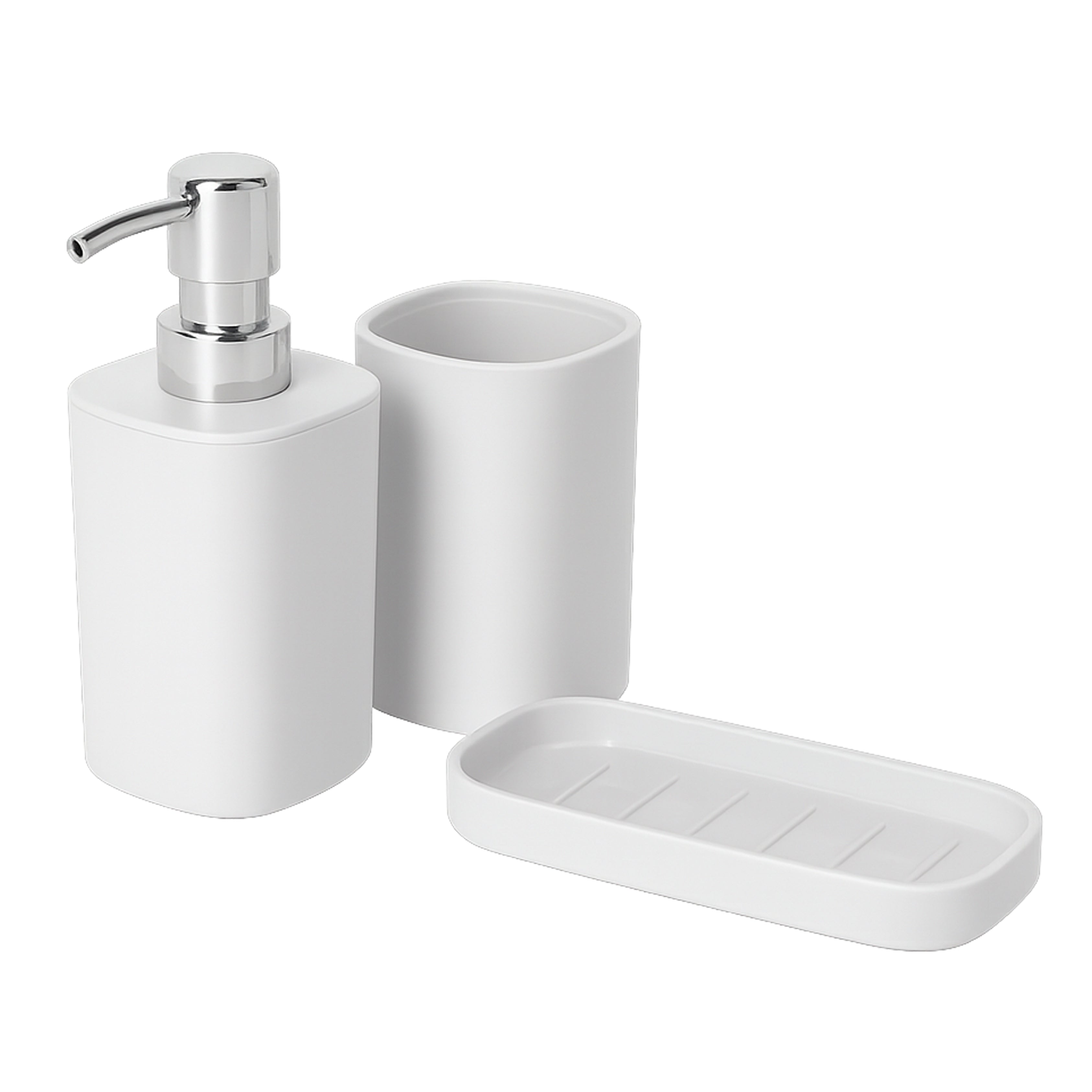 VESTIAMO CASA - Set Bagno 3 pezzi in Polipropilene