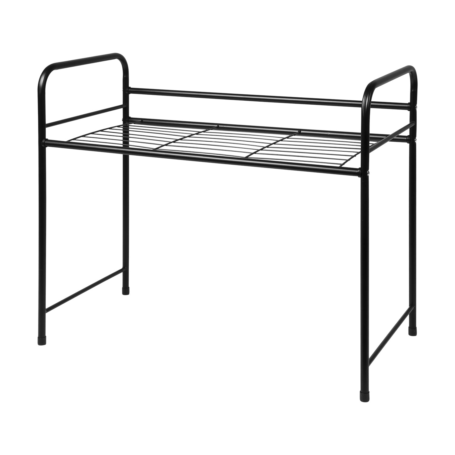 VESTIAMO CASA - Mensola Salvaspazio in metallo Tamil Black - h50x60x30 cm