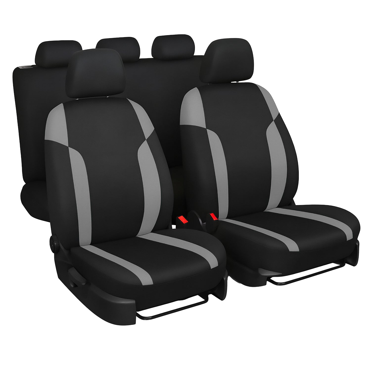 AUTO SPRINT - Set Coprisedili Auto Universali 11 Pezzi h30x13x27 cm